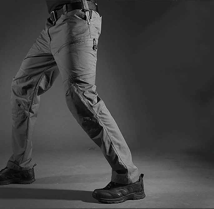 Outdoor Tactical Waterproof Pants Army Fan Multi-Pocket Combat Pants Ripstop Water Resistant Quick Dry Hiking Pants Cargo Pants