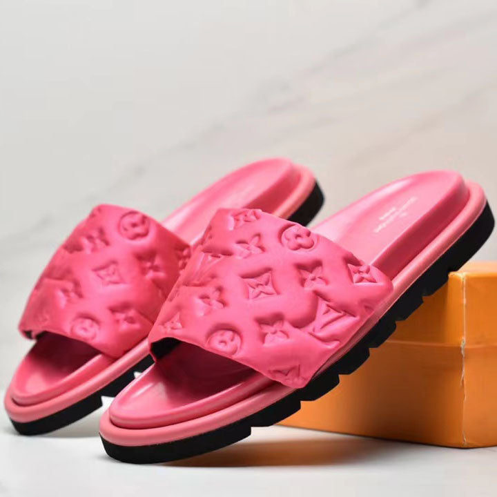 Super Soft Platform New Casual Slippers( Six Colors )