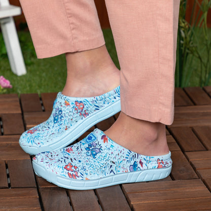 Rainbow Paw Slip-On Clogs