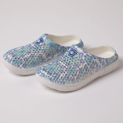 Rainbow Paw Slip-On Clogs