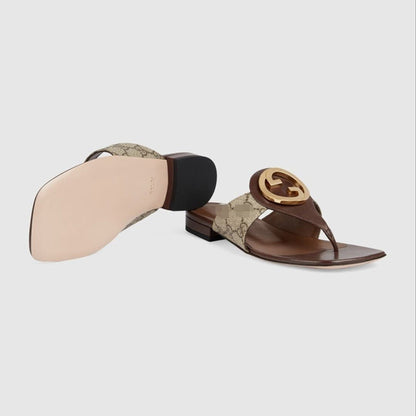 Fashion new Flip-flops square head sandals PD10062642