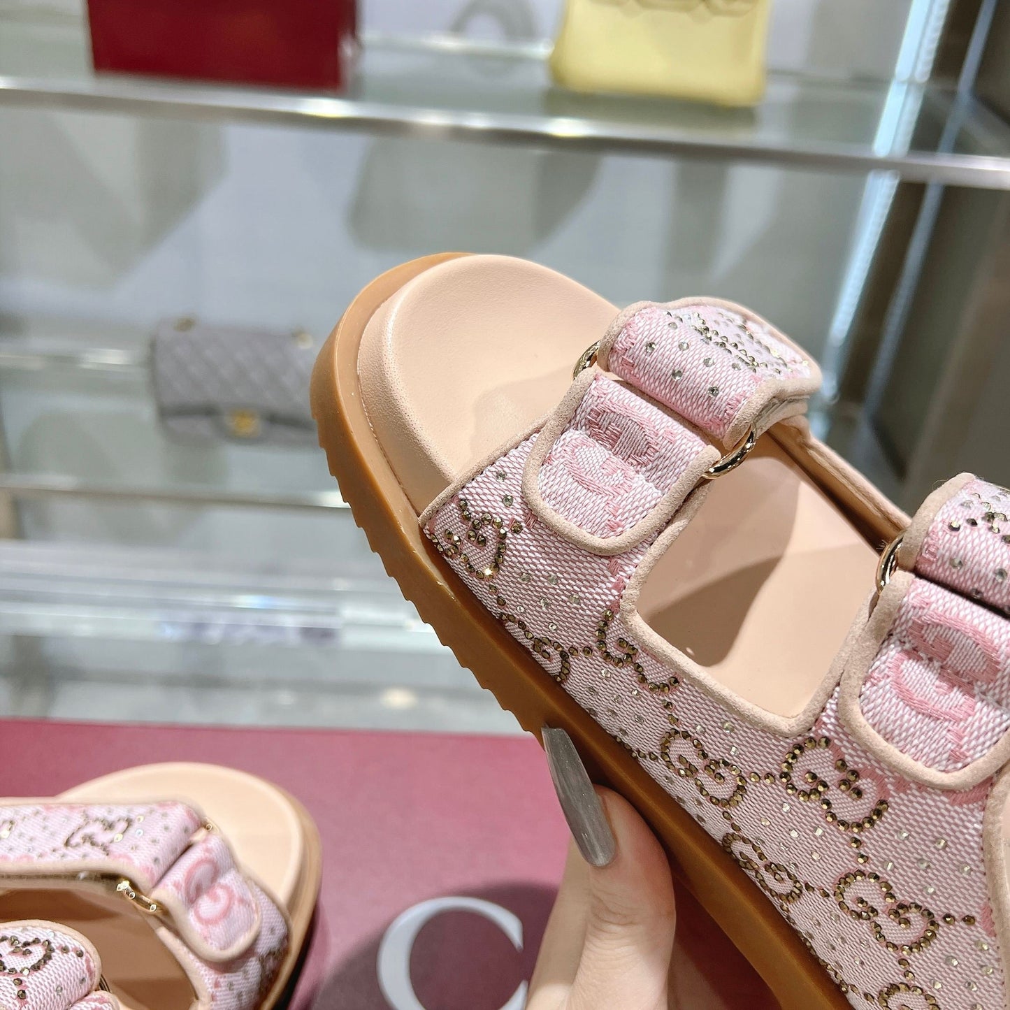 25 Ladies New Star Diamond Fashion Sandals PD0425031411