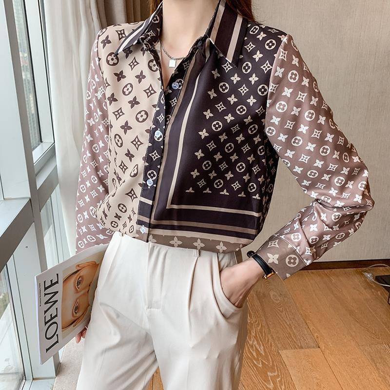 Fashion ladies silk shirt PD10062534
