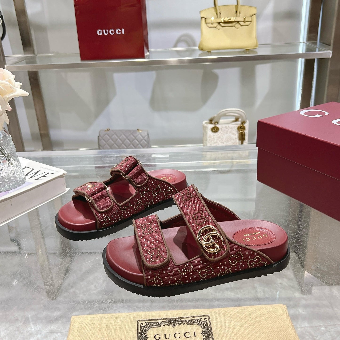 25 Ladies New Star Diamond Fashion Sandals PD0425031411