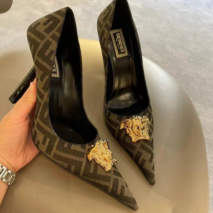 Luxury Co-branded Women's High Heels 1025031910