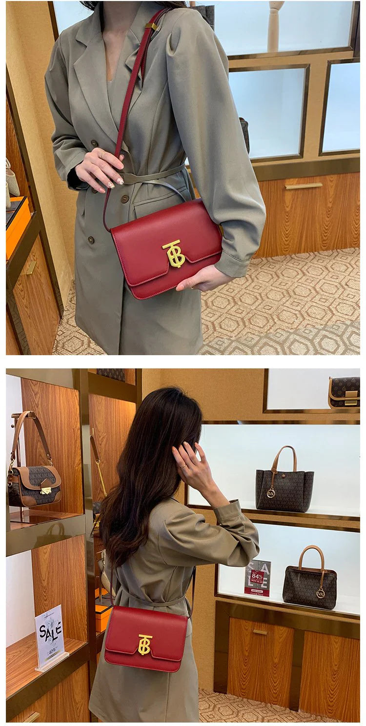 Fashion New Women's Bag, Simple And Solid Color Tofu Bag 1024010302