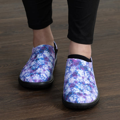 Lightweight Comfort Paw Print Slip-On Canvas Shoes