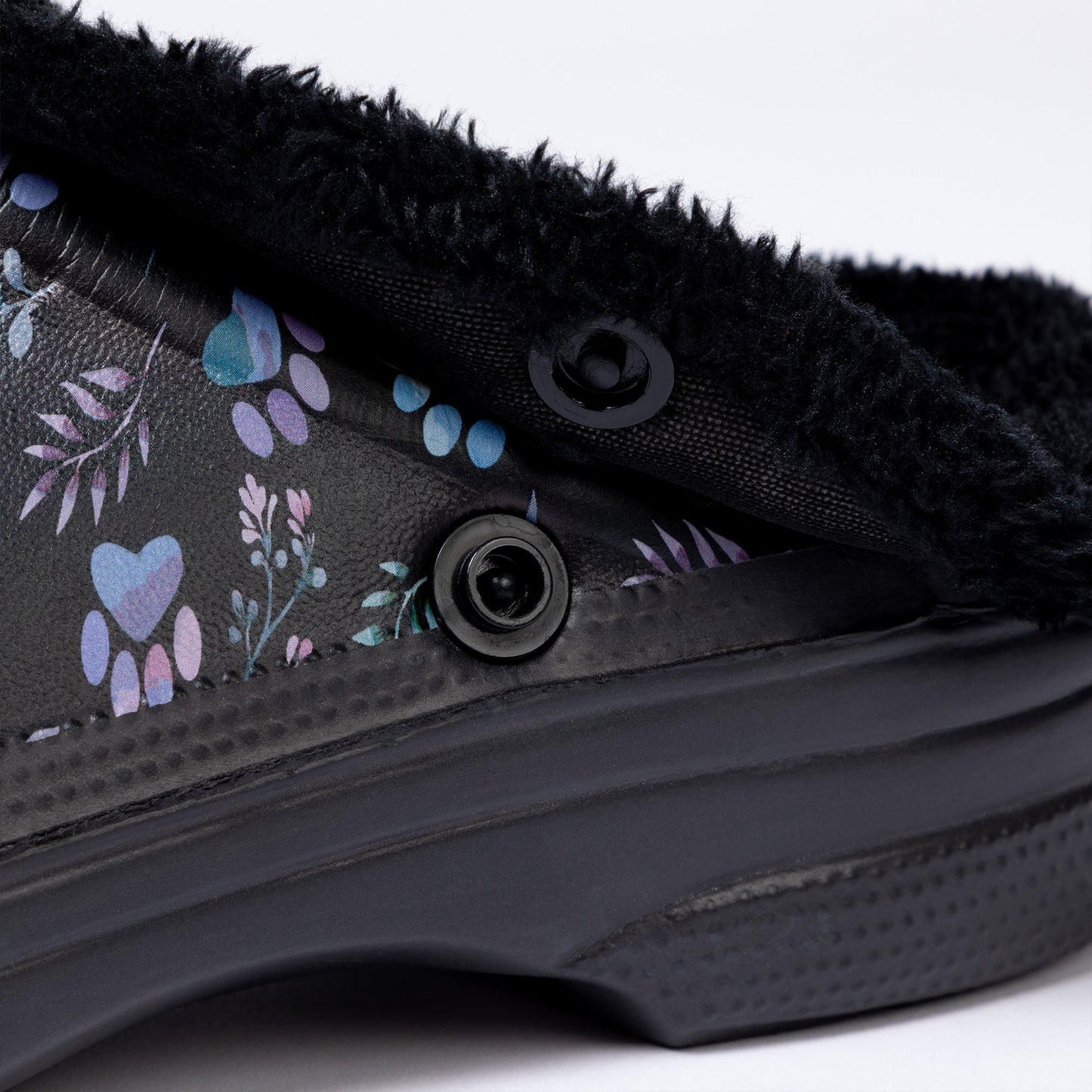 Paw Print Indoor/Outdoor Clog Slipper Shoes