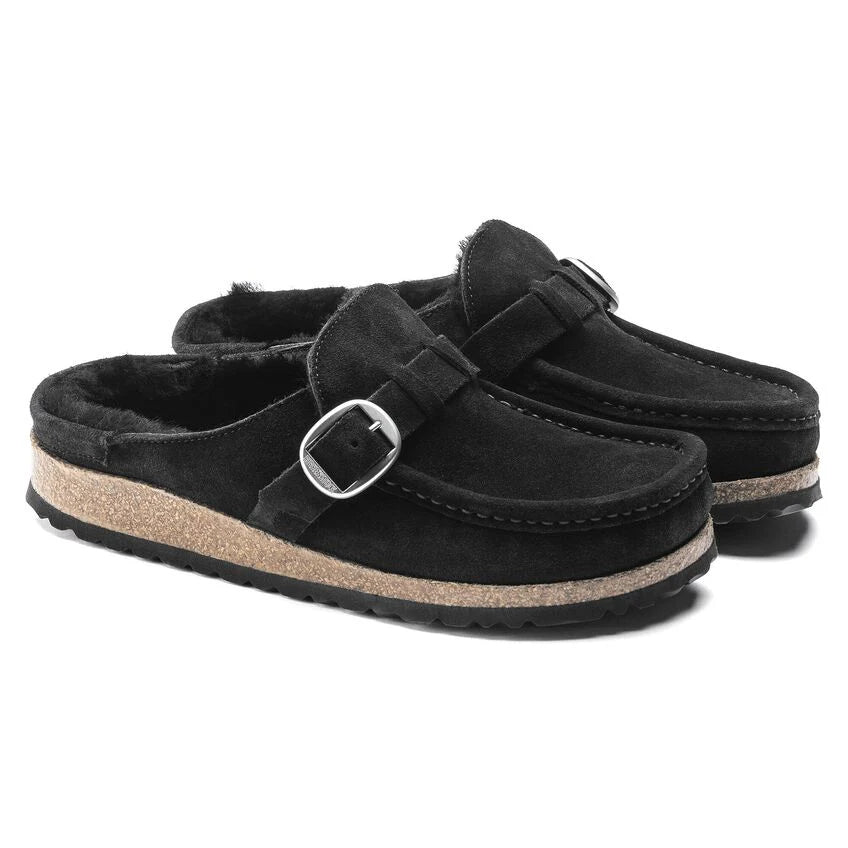 Buckley Shearling Suede Narrow