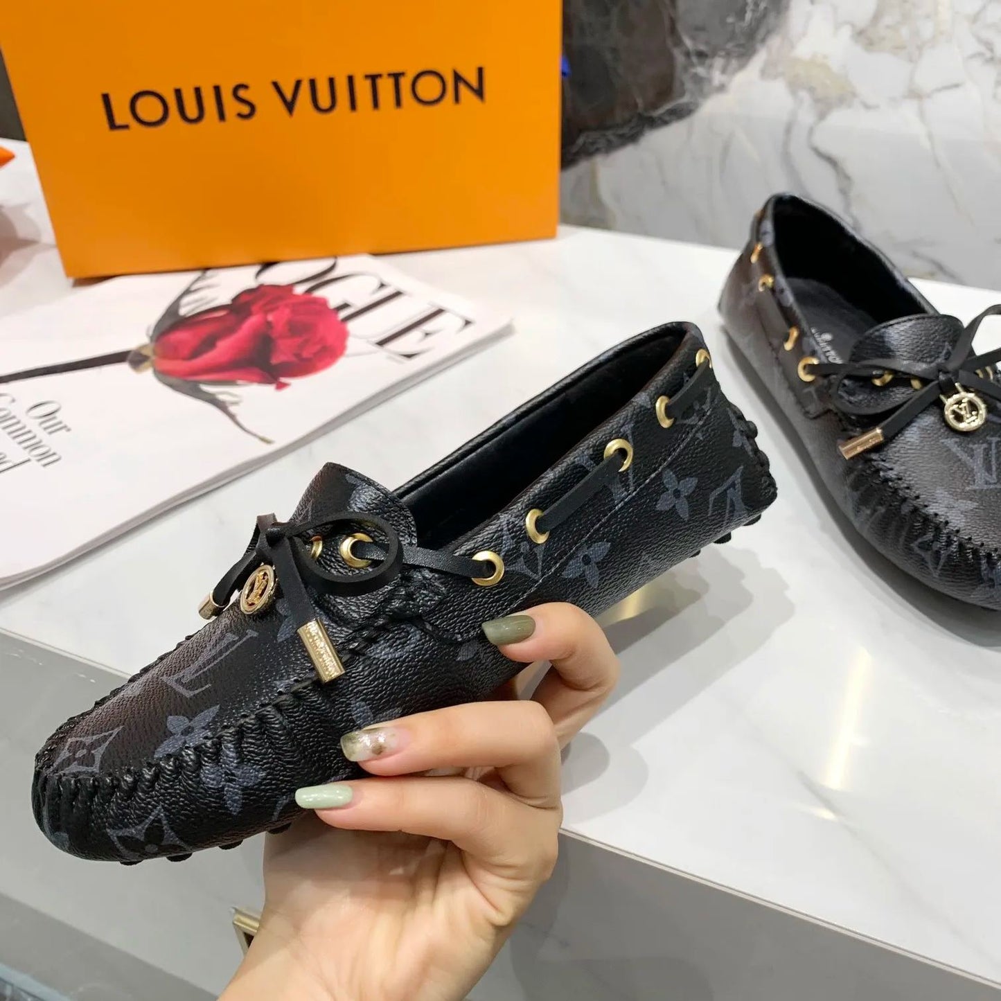 25 New 5 Colors Women's Trendy All-Match All Season Slip-on Loafers XC04070704