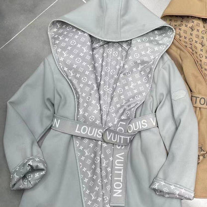 Autumn Classic Double-breasted Wrap-up Coat 0123112201