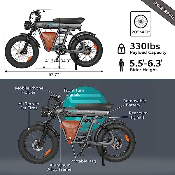 🔥Hot Sale Now🔥 Adult electric bicycle 1200W brushless motor.