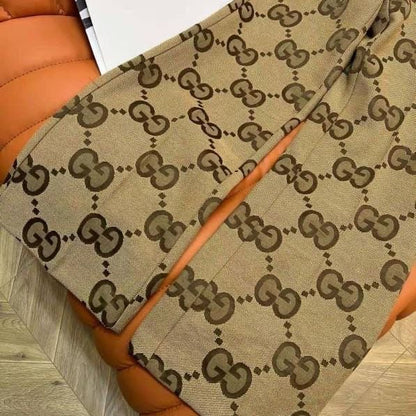 23 New G jacquard large letter suit
