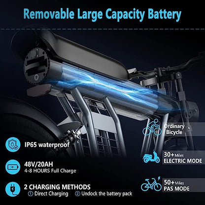 🔥Hot Sale Now🔥 Adult electric bicycle 1200W brushless motor.