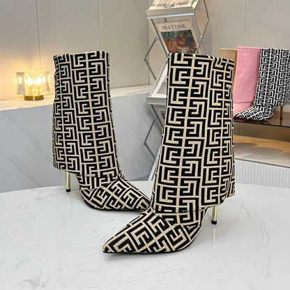 Balmain fashion stiletto ankle boots XC0424101413