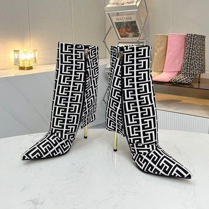 Balmain fashion stiletto ankle boots XC0424101413