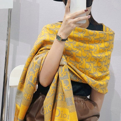 Fashion thick fringed shawl PD1023080130