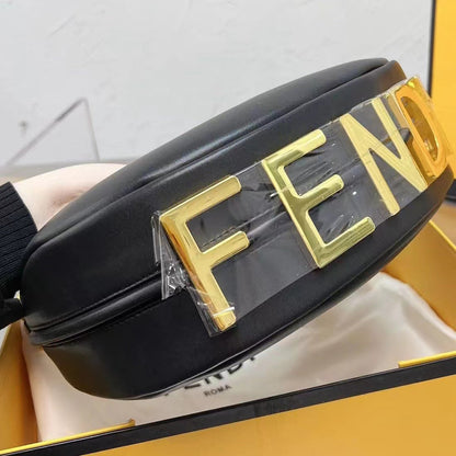 F Logo latest Hobo bag crescent bag