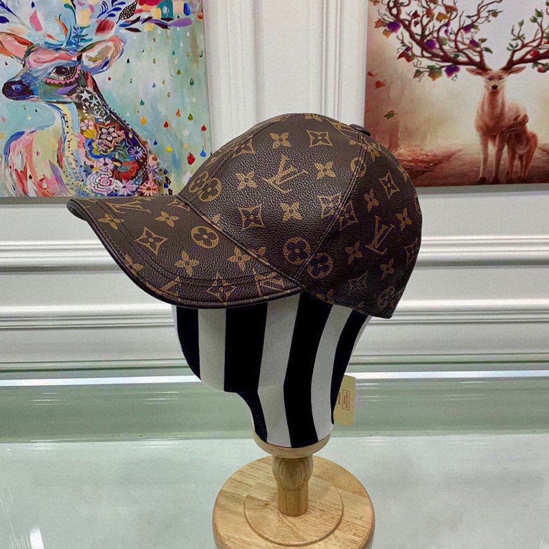 Get Ready Cap Monogram Brown V Cap 0425022422