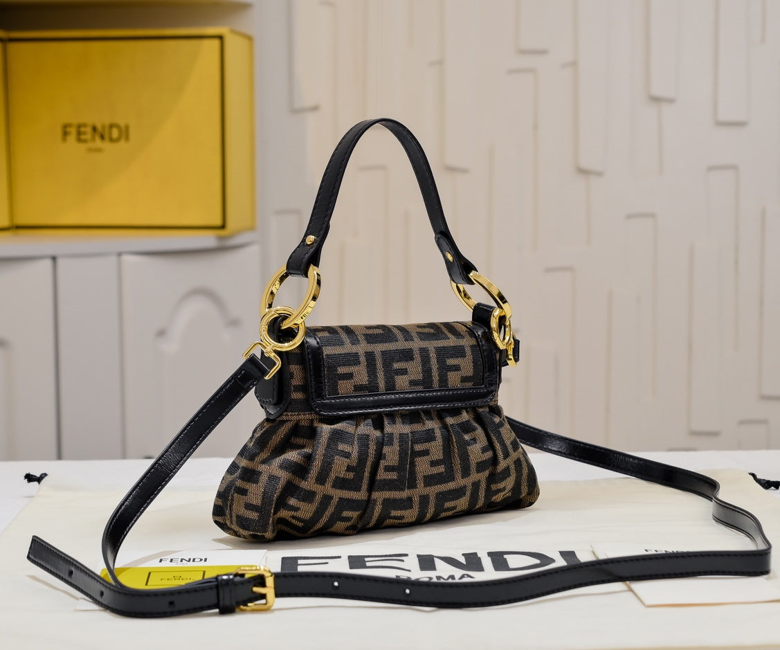 Fashion Design Large Capacity Women's Shoulder Bag Stylish Handheld Genuine Leather Canvas Messenger Bag 0424082102