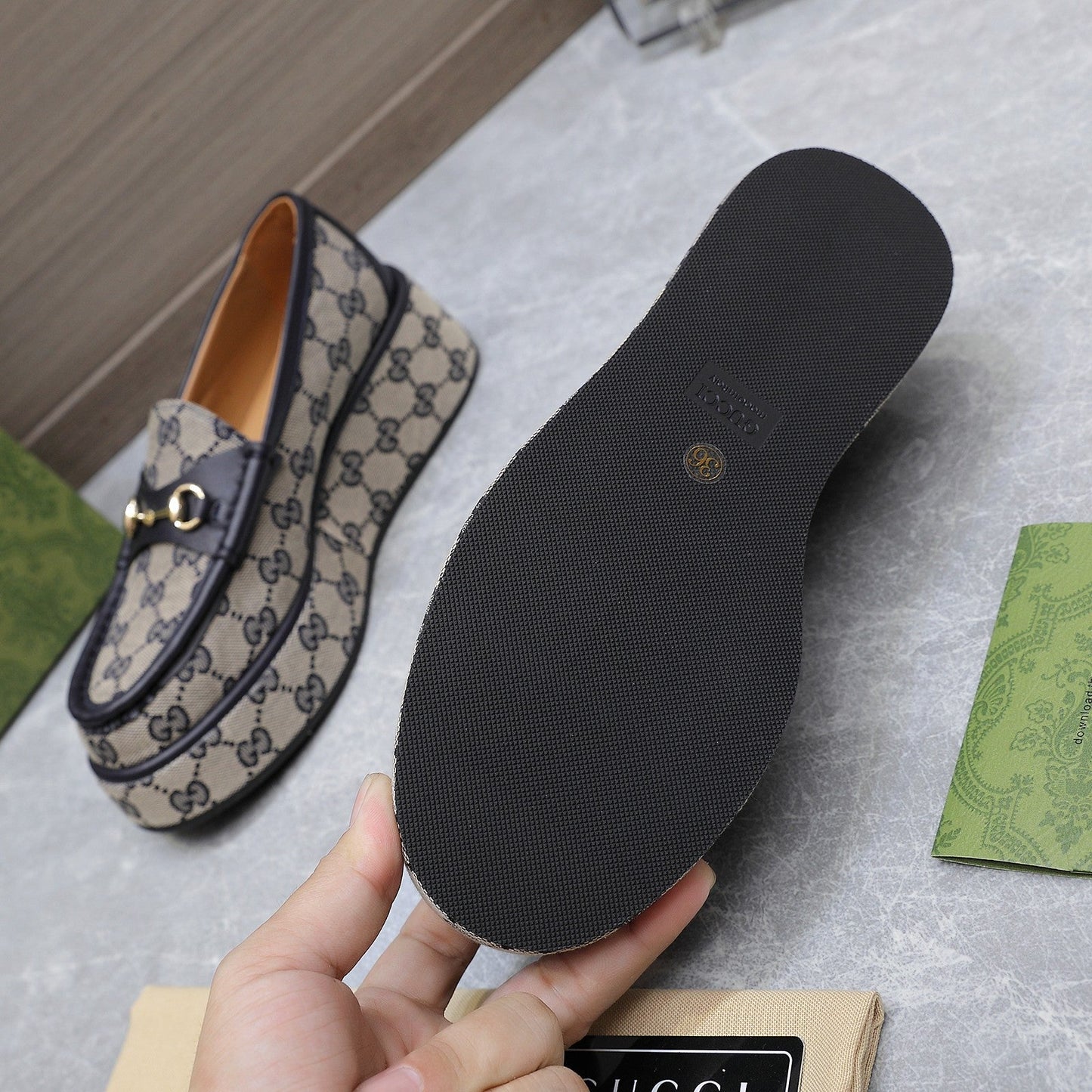 New Luxury G Platform Slip-on Shoes 0424082622