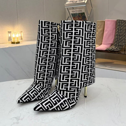 Balmain fashion stiletto ankle boots XC0424101413