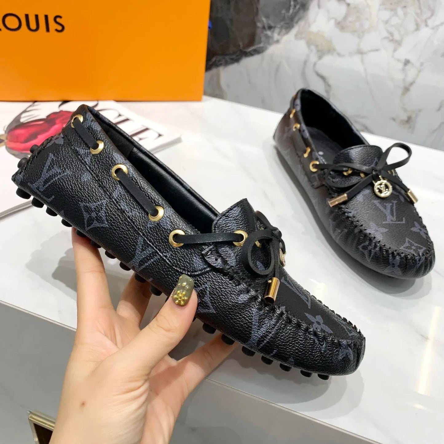 25 New 5 Colors Women's Trendy All-Match All Season Slip-on Loafers XC04070704