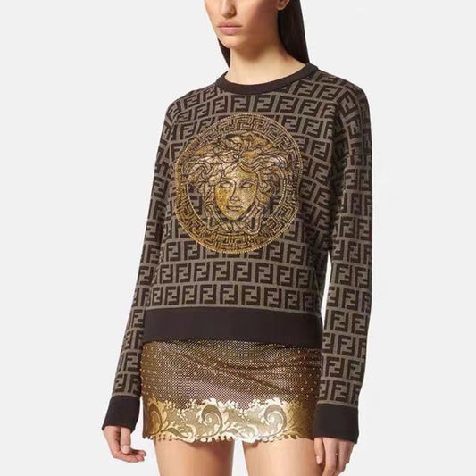 Fashion casual all-match tops PD1023072421