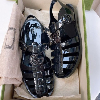 2023 New Hotsale Color G Logo Bright Women's Sandals