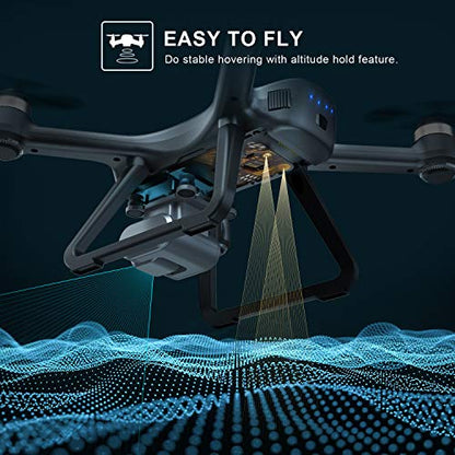 Holy Stone HS700E 4K UHD GPS Quadcopter with 5GHz FPV Transmission, Brushless Motor, Easy Auto Return Home, Follow Me and Outdoor Carrying Case