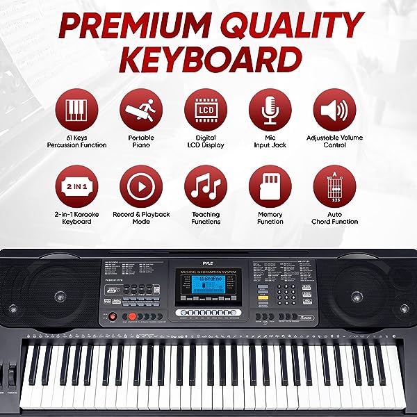 🔥Hot Sale Now🔥 61 Key Digital Piano Keyboard