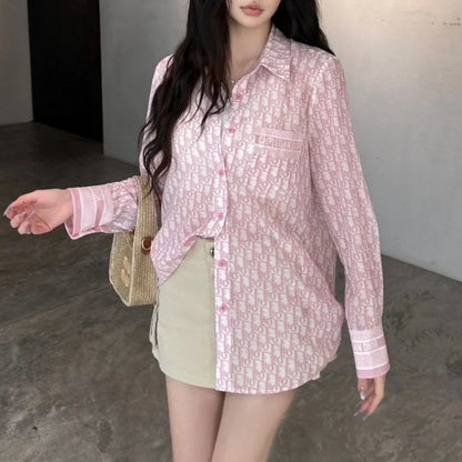 New Sunscreen Shirt Western Style All-match 1024042909