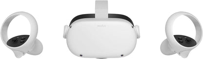 Oculus Newest Quest 2 VR Headset 128GB Holiday Set - Advanced All-in-One Virtual Reality Headset Cover Set, White