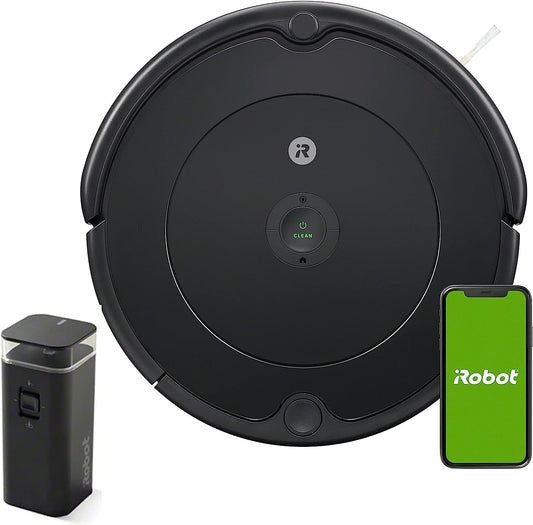 iRobot Roomba 694 Robot Vacuum-Wi-Fi Connectivity, Personalized Cleaning Recommendations, Works with Alexa, Good for Pet Hair, Carpets, Hard Floors, Self-Charging, Roomba 694