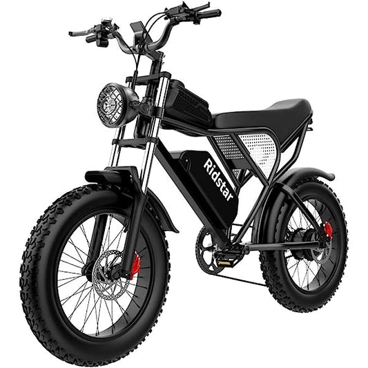 Btrwo™ 🔥 Folding Ebikes for Adults Full Suspension 1000W Motor 48V
