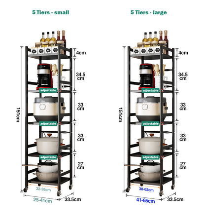 ⏰New Year Promotion🔥Multi-layered Kitchen Shelf