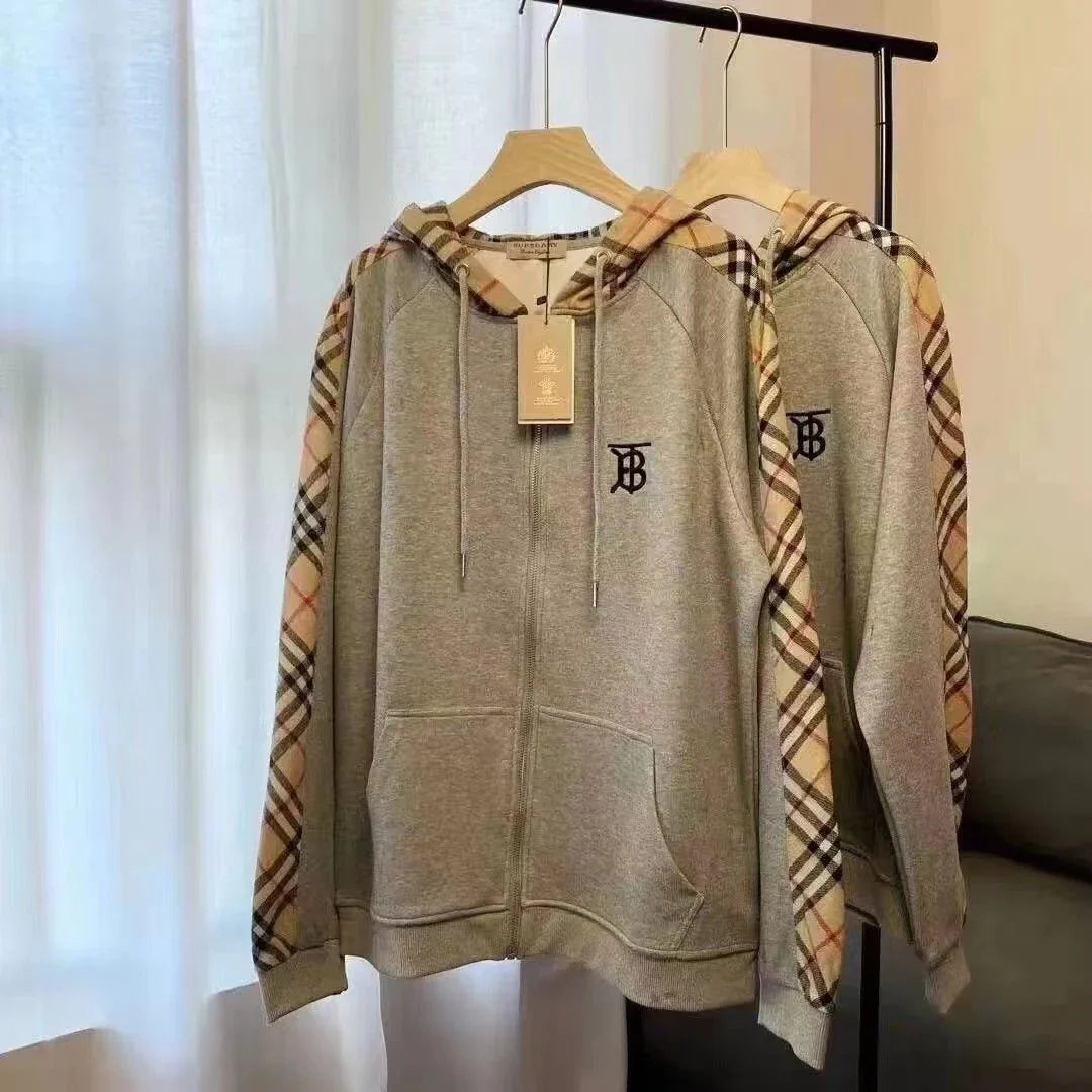 Long Sleeve Hooded Zip Cardigan Jacket 0823122601