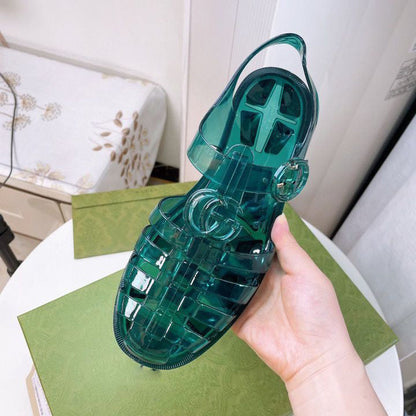2023 New Hotsale Color G Logo Bright Women's Sandals