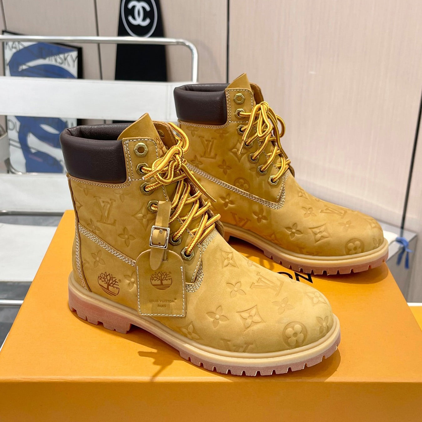 25 Tbl & V joint high-end fashion versatile Martin boots for men XC0423091102