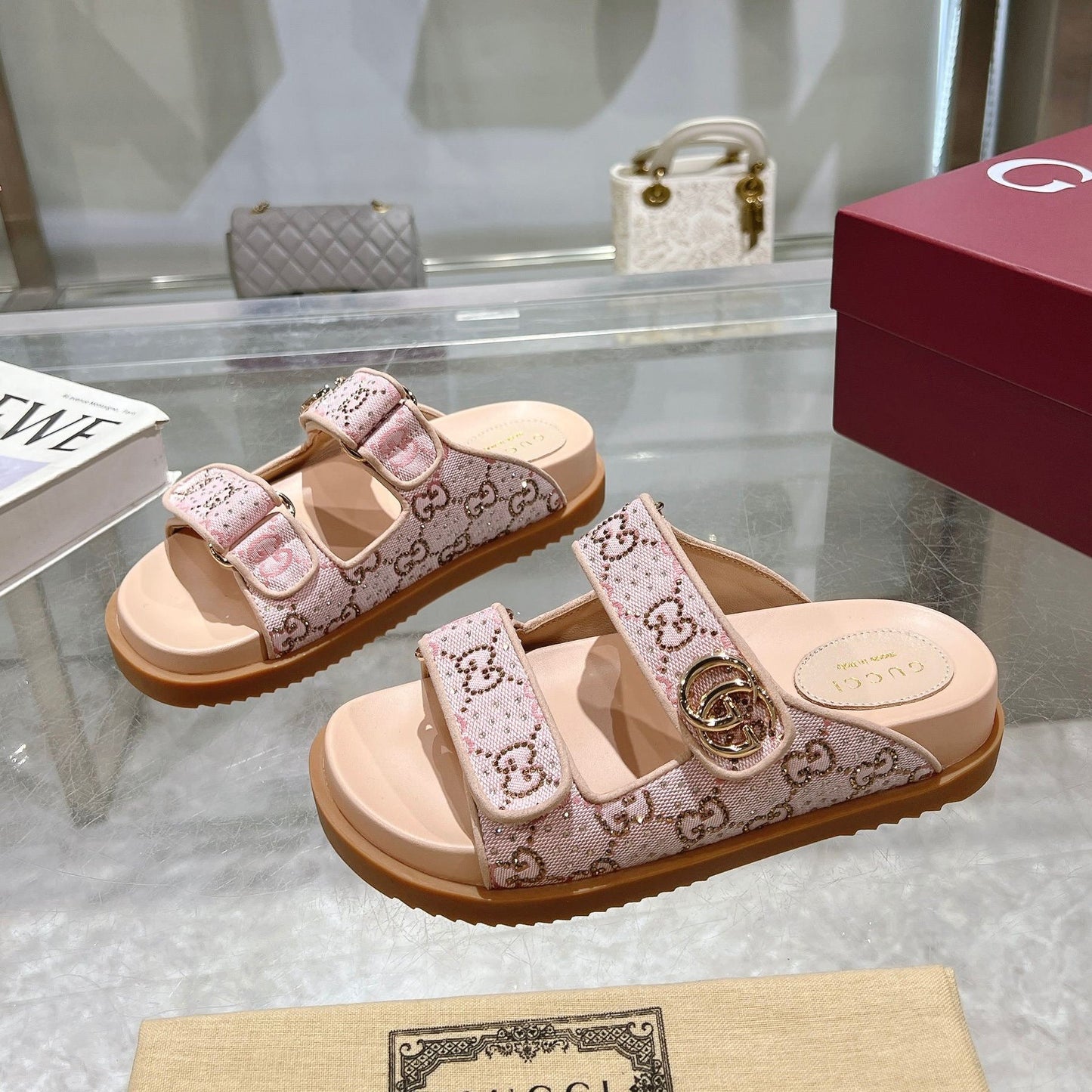 25 Ladies New Star Diamond Fashion Sandals PD0425031411
