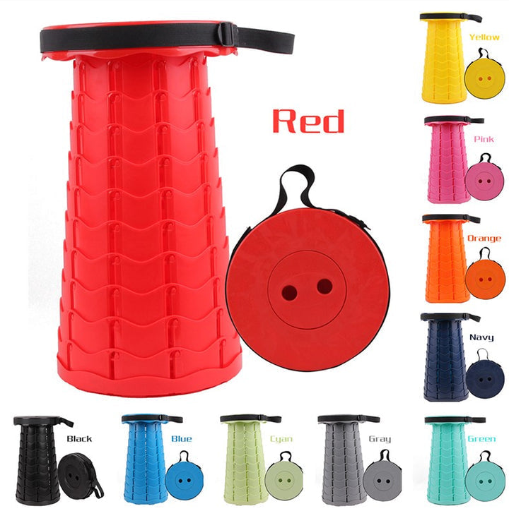 2021 Upgraded Retractable Folding Stool