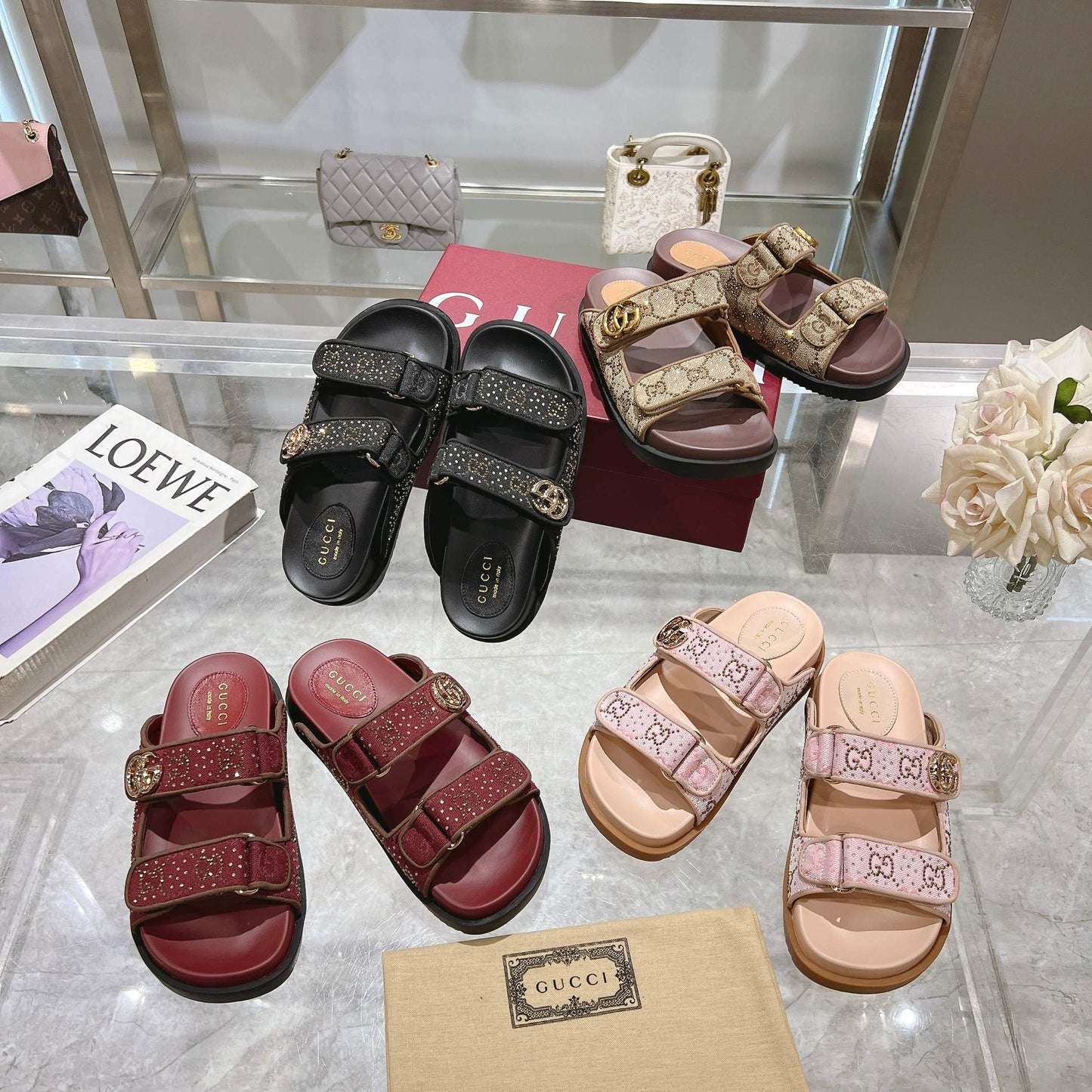 25 Ladies New Star Diamond Fashion Sandals PD0425031411