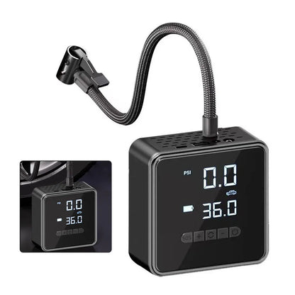 Tire inflator with integrated LED lights, meeting the fast inflation needs for outdoor adventures