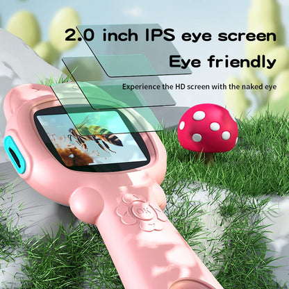 New children's handheld camera microscope 2-in-1 toy