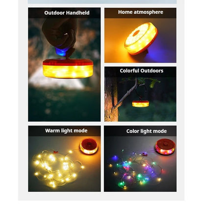 10 meter USB rechargeable LED camping light