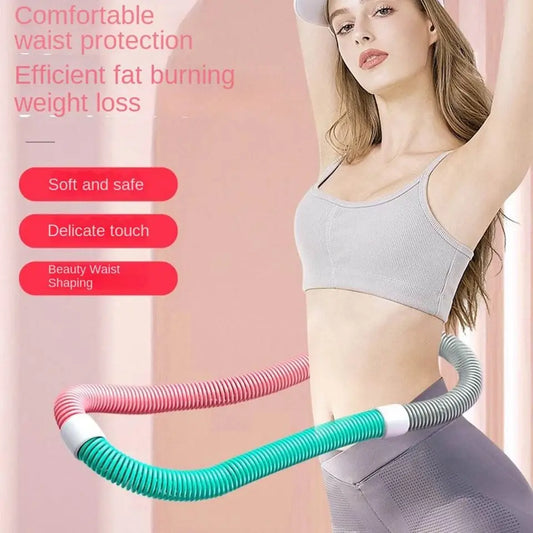 without Harming Waist Sports Hoop Waist Trainer Adjustable Burn Fat Weight Loss Circle Soft Body Abdominal Thin