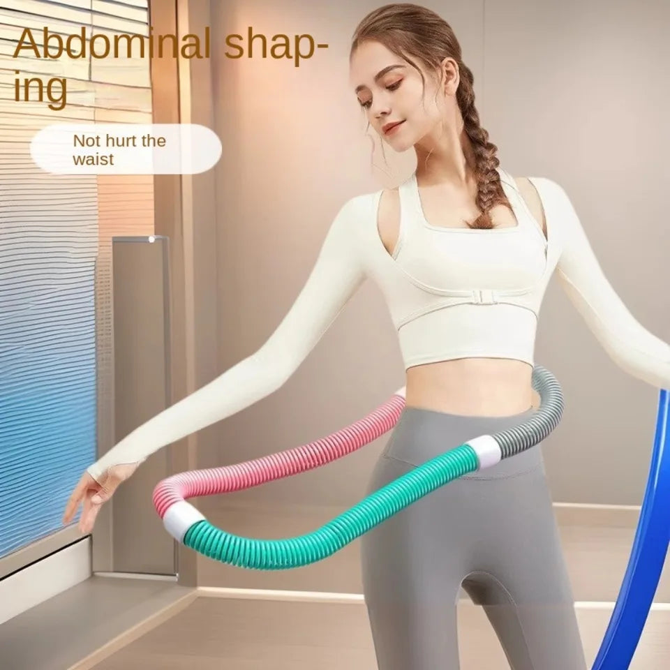 without Harming Waist Sports Hoop Waist Trainer Adjustable Burn Fat Weight Loss Circle Soft Body Abdominal Thin
