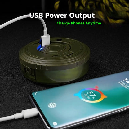 10 meter USB rechargeable LED camping light