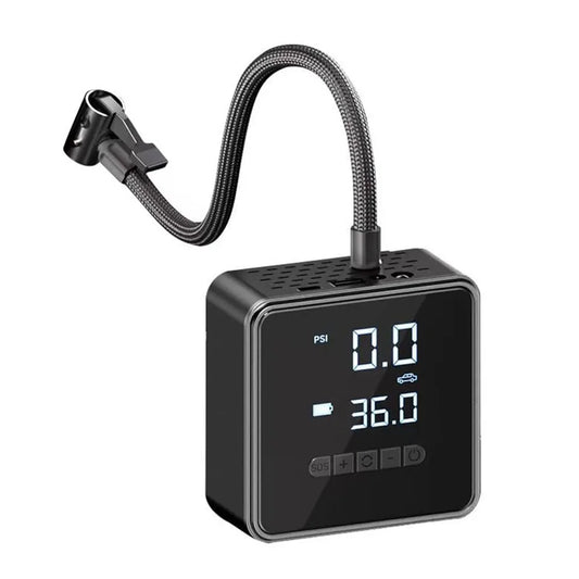 Tire inflator with integrated LED lights, meeting the fast inflation needs for outdoor adventures