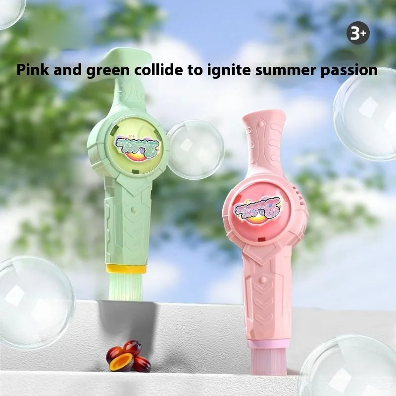 Smoke Bubble Machine Elastic Bubble Nebulizer with Magic Smoke Effect